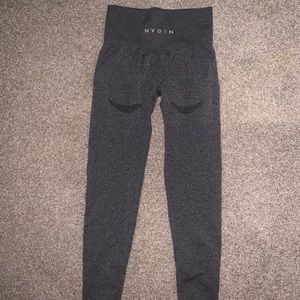 BLACK NVGTN SEAMLESS CONTOUR LEGGINGS